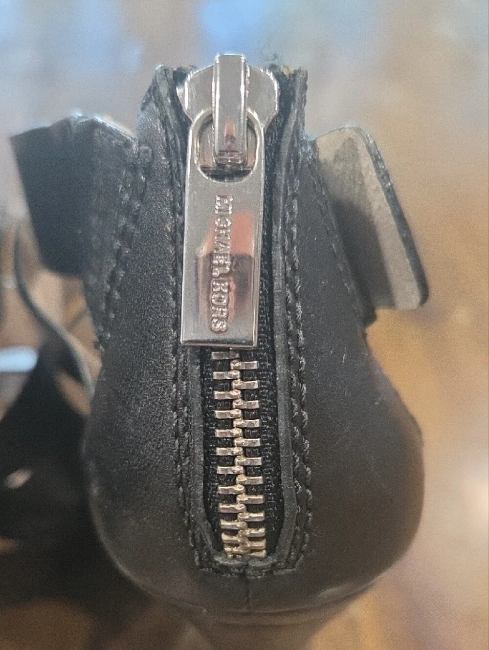 Michael Kors Black Wrap-Strap Platform Heels
